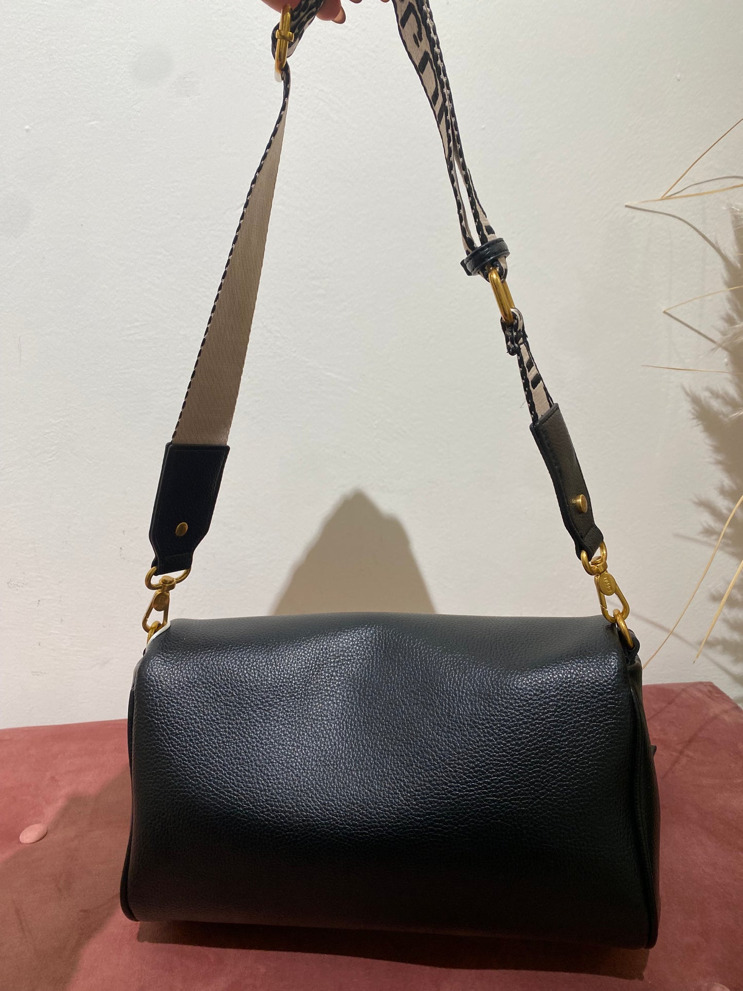 Borsa a tracolla con pochette rimovibile LiuJo nero