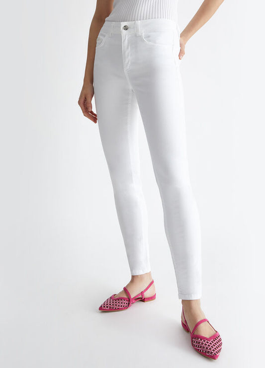 Jeans skinny DIVINE Liujo bianco