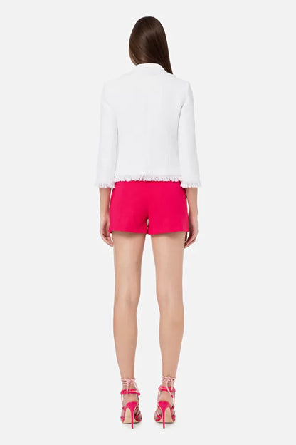 Shorts con bolsillos Elisabetta Franchi Fuxia